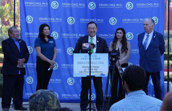 Community Support Offered for Legislation to Expand Hunting and Fishing Opportunities for Youth Facing Life-Threatening Illnesses During a District Press Conference