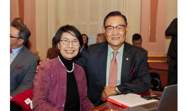 Dr. Steven Choi sworn in to the Senate alongside new diverse class of Senate Republicans